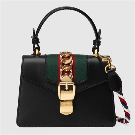 gucci sylvie mini leather clutch|buy gucci clutch online.